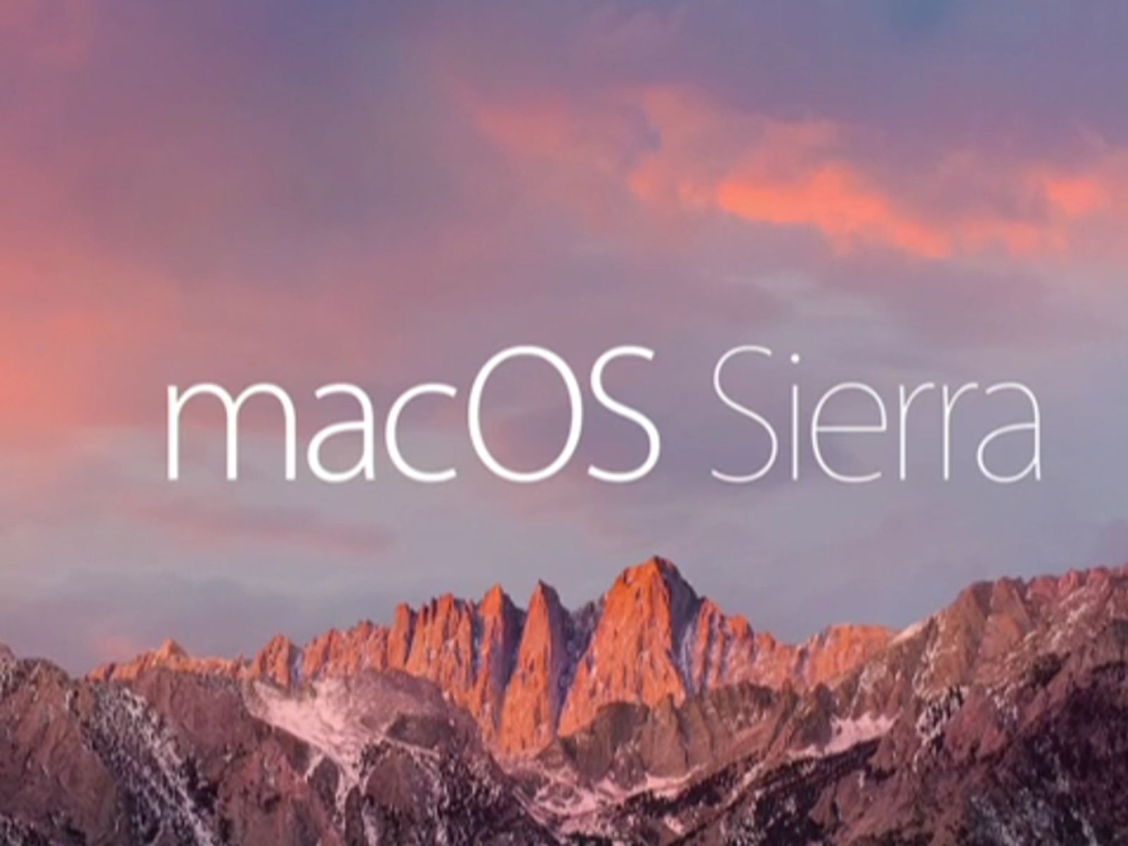 Official mac os sierra download